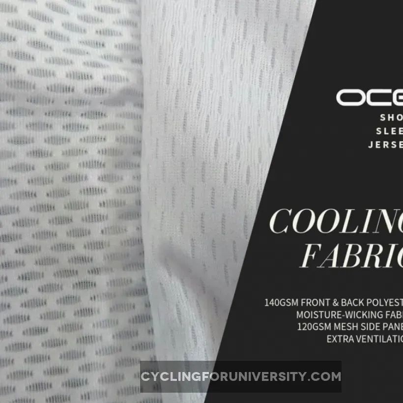 PAVE Athletic Silver Team Short Sleeve Cycling Jersey