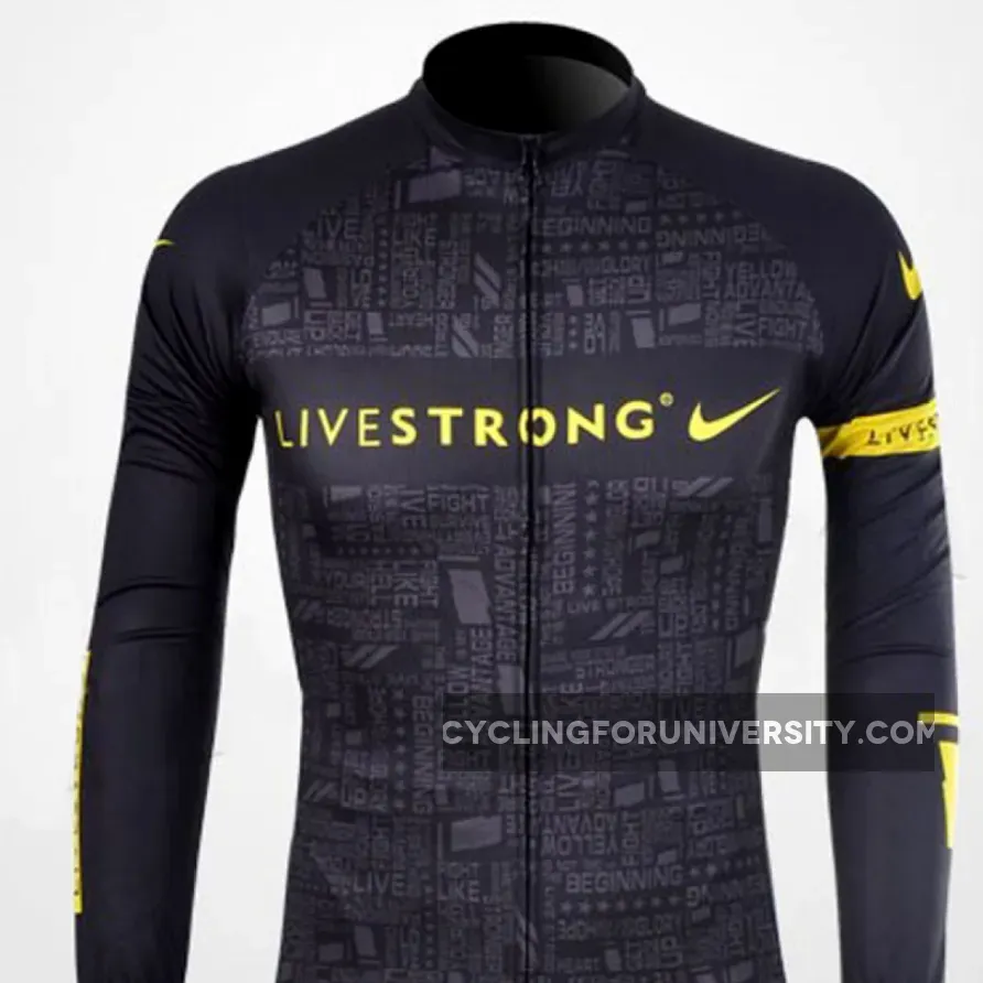 2012 LIVESTRONG BLACK EDITION Winter Jacket Online