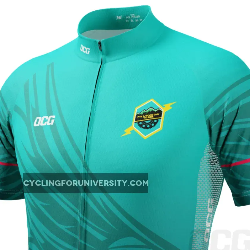 Men's Velocity Point Short Sleeve Cycling Jersey