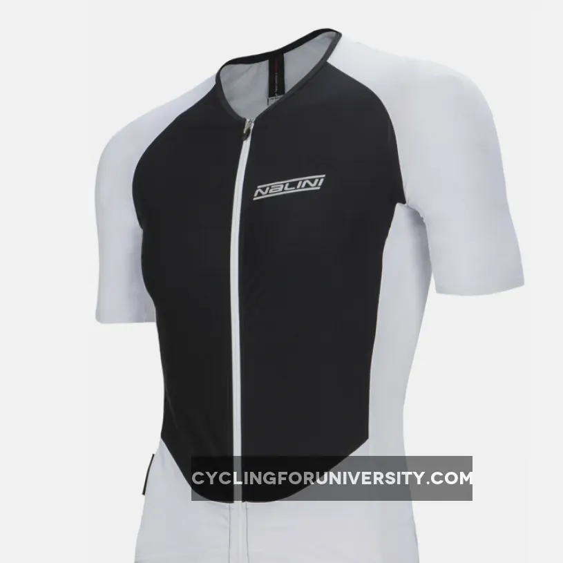 Nalini Xrace Logo Aero Ti White Jersey,