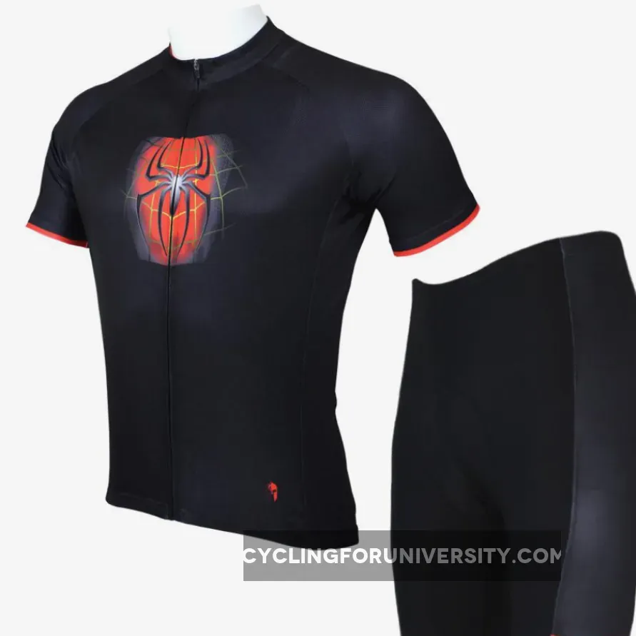 Marvel Super Hero Short/Long-sleeve Summer Spring Men's Cycling Jersey/Suit T-shirt Summer Spring Autumn Clothes Team Kit Sportswear Spider man NO.036