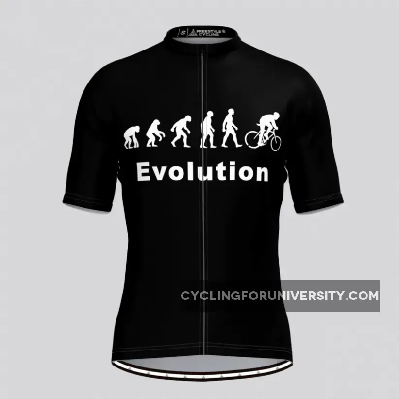 Evolution Team Men's Cycling Jersey Black To Buy