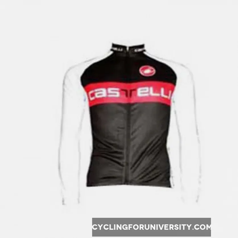 CASTELLI RED CYCLING Long Sleeve Jersey For Sale