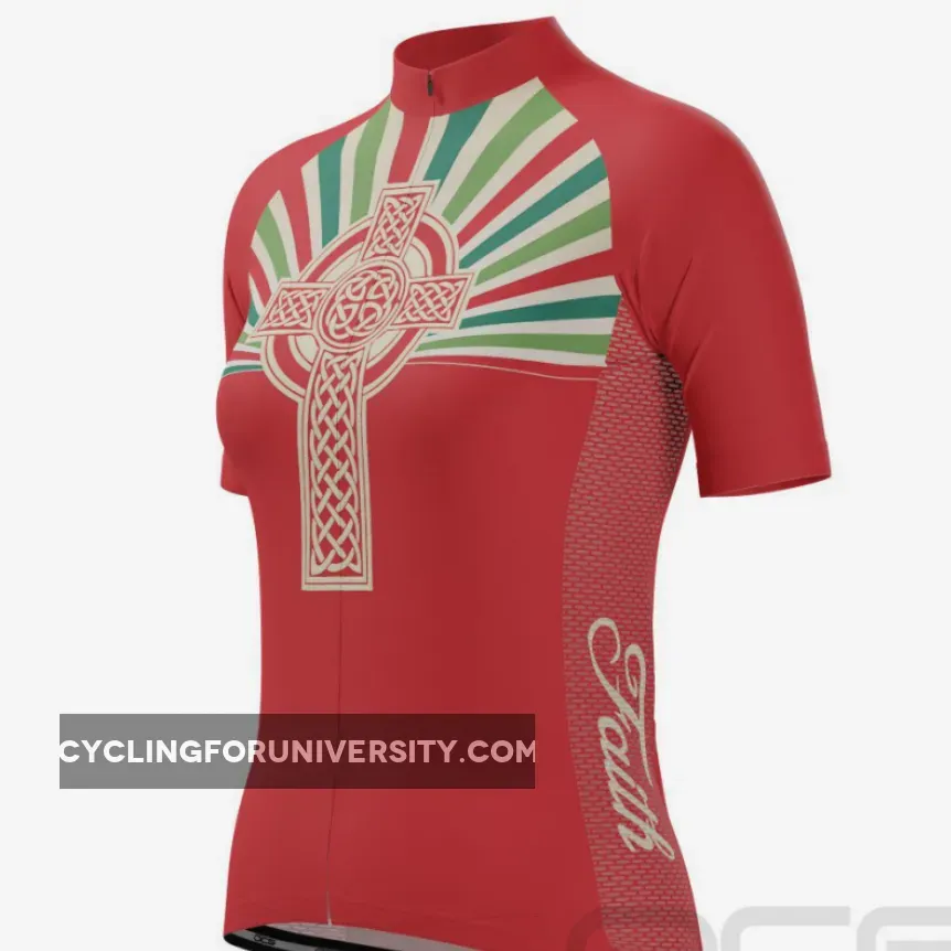 Women's Christian Fearless in Faith Cycling Jersey Fearless Gear