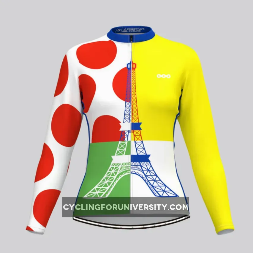 Tour de France Leaders KOM Sprinters Women's LS Jersey