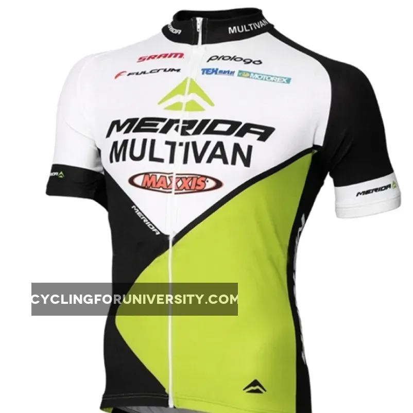 2013 MULTIVAN MERIDA Biking Team Short Sleeve Jersey Outlet