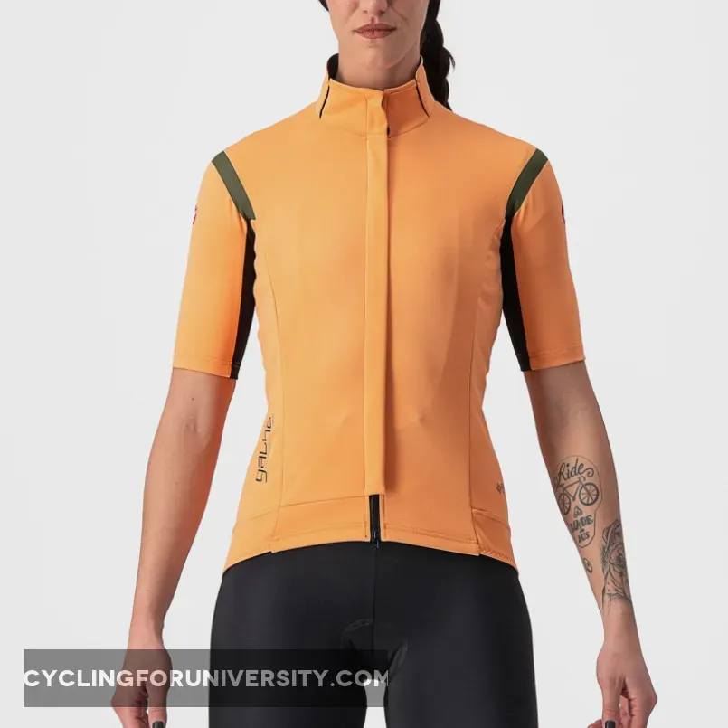 Castelli Gabba RoS 2 Women Jersey - Orange Restock
