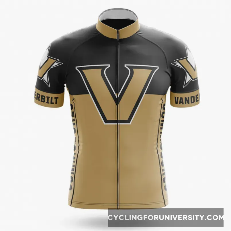 Vanderbilt University V2 - Men's Cycling / Jersey Only, Vanderbilt Cycling Jersey