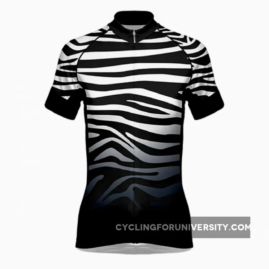 Primal Wear Zebra Women's Full Zip Evo 2.0 Race Fit Racing Cycling Jersey