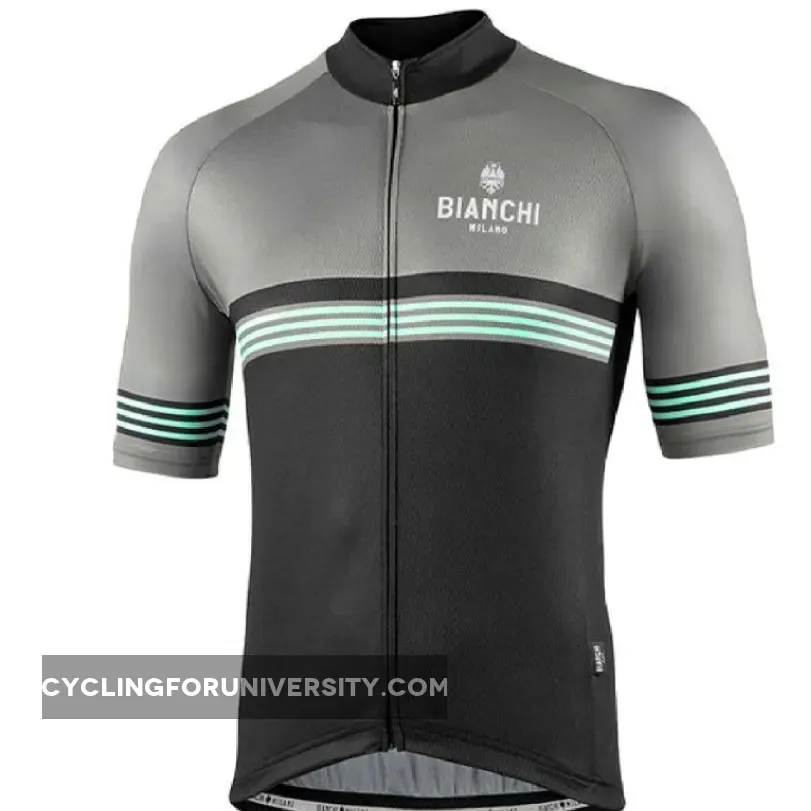 Nalini 2021 Bianchi Milano Prizzi Short Sleeve Cycling Jersey Olive