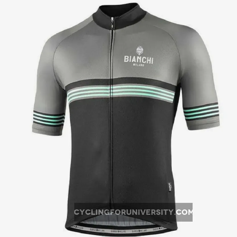 Nalini 2021 Bianchi Milano Prizzi Short Sleeve Cycling Jersey Olive