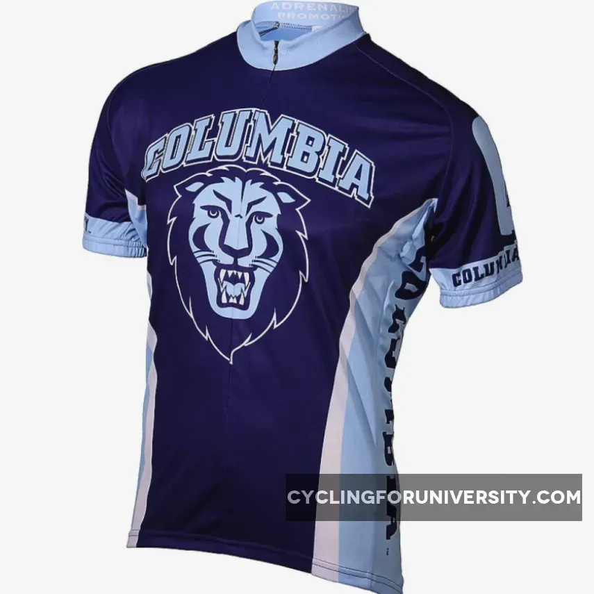 Columbia University Mens Cycling Jersey | columbia womens cycling uniforms