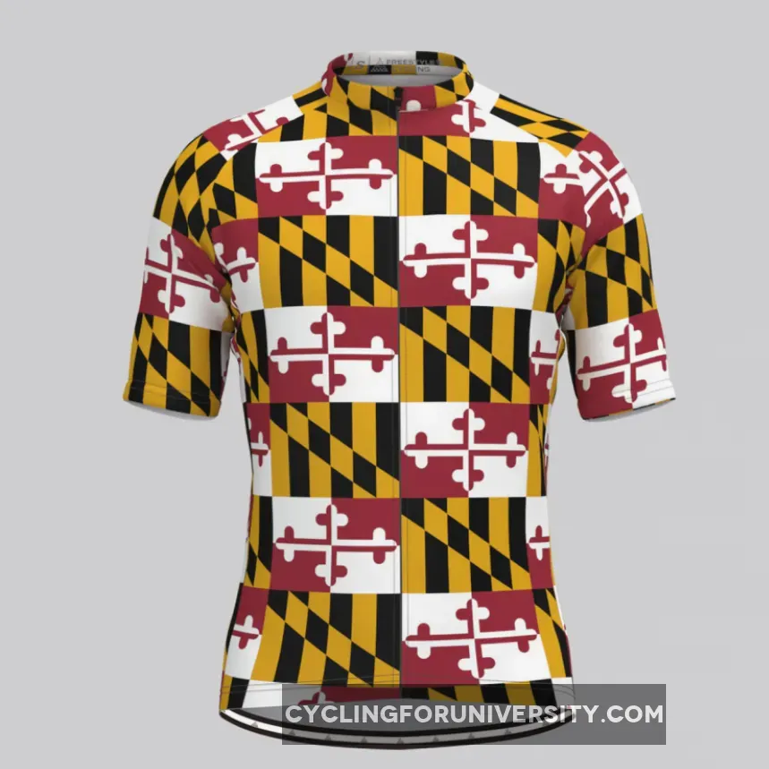 Maryland State Flag Men's Cycling Jersey New Releases