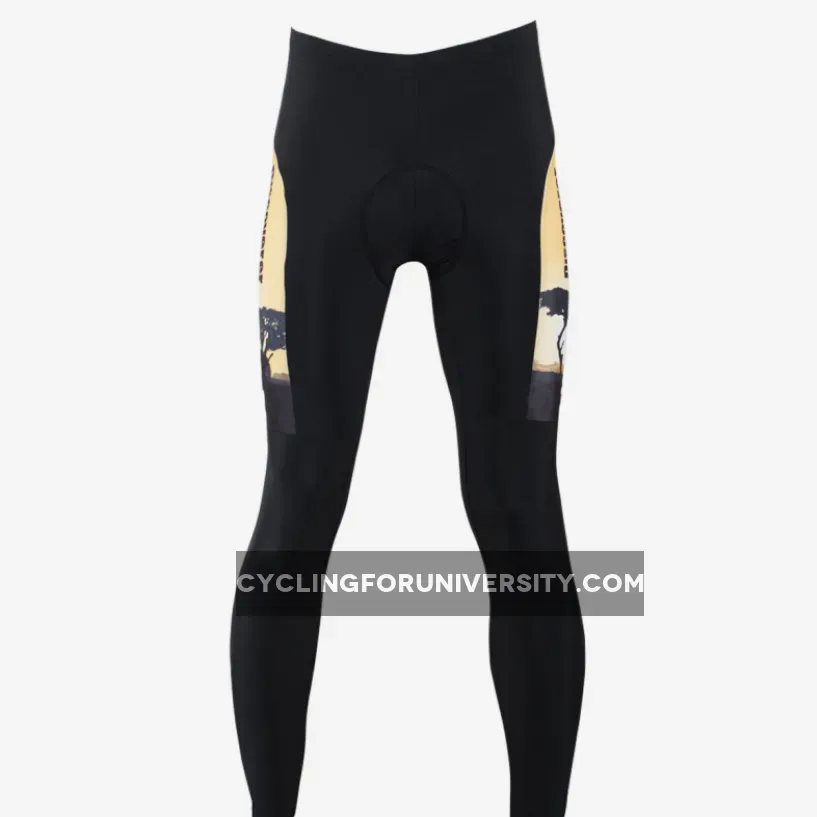 ILPALADINO Men’s Cycling Fleece Pants/Trousers with Tights Spring Autumn Exercise Bicycling Pro Cycle Clothing Racing Apparel Outdoor Sports Leisure Biking Wear