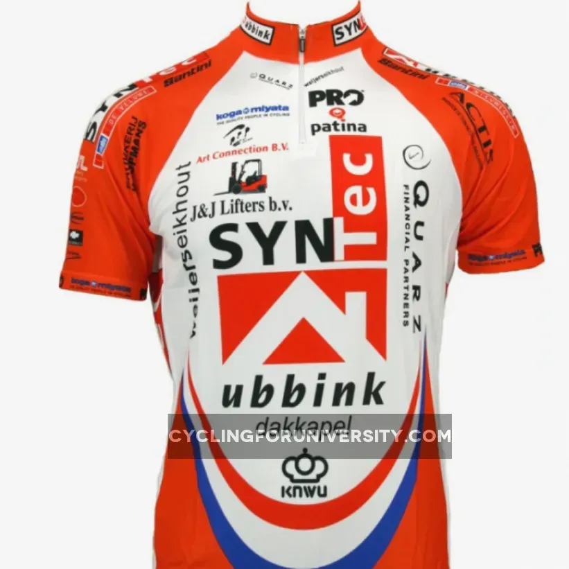 Syntec Ubbink Cycling Jersey Short Sleeve Online