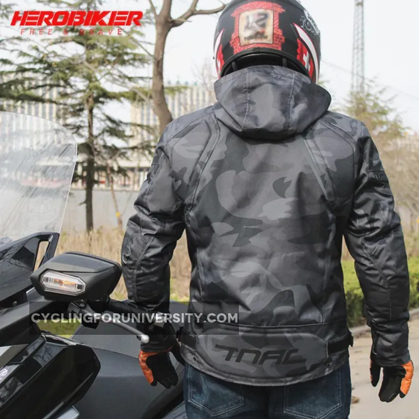 Motorcycle Jackets Motocross Racing Jacket Breathable Men Motorbike Riding Waterfroof Four Seasons Reflective Clothes Motorcycle Jerseys