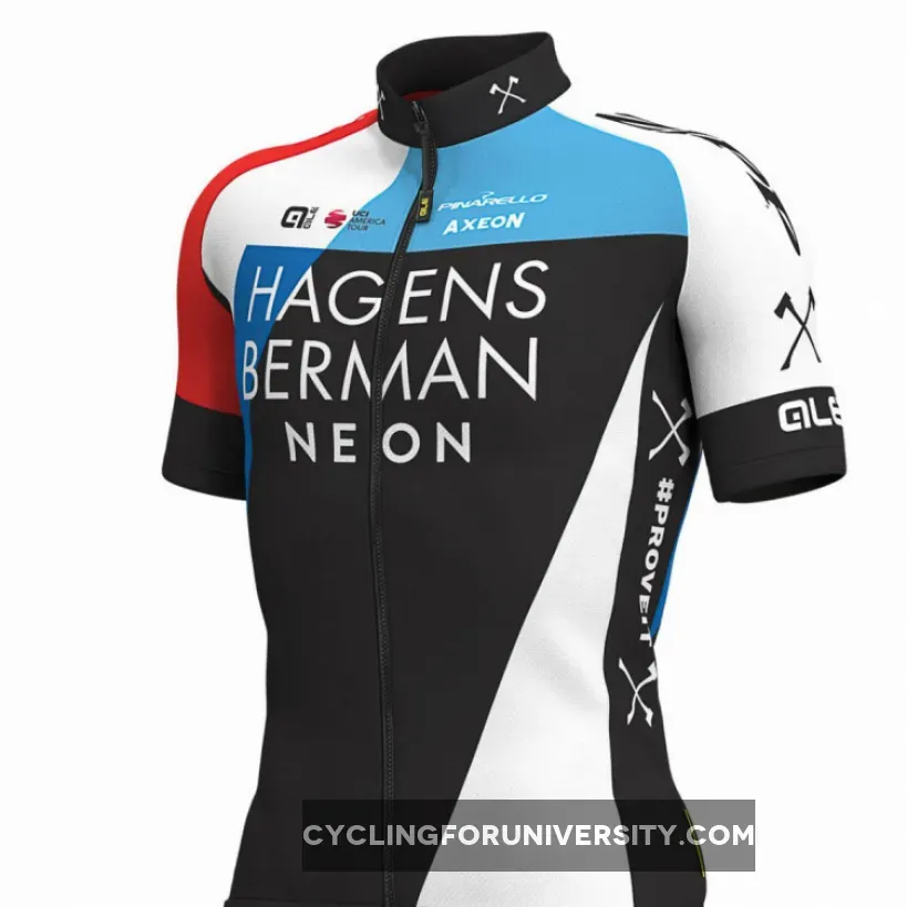 2019 Hagens Berman Axeon Short Sleeve cycling Jersey bike clothing Cycle apparel Shirt