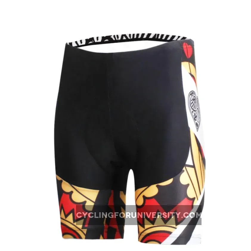 Women's Cycling Padded Shorts UPF 50+ Poker pattern Cycling Shorts 641