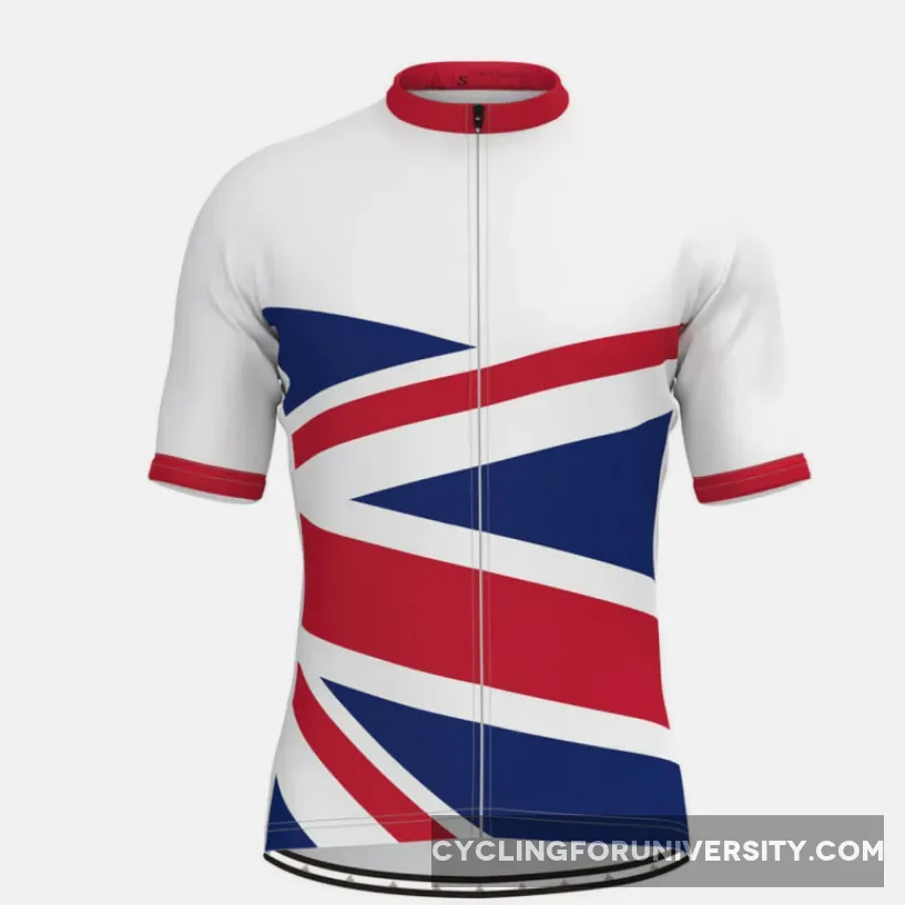 Men's United Kingdom Flag Cycling Jersey New Releases