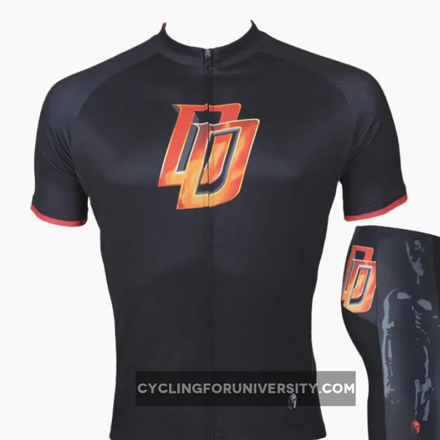 Daredevil Cycling Jerseys Marvel Comics Super Hero Short/Long-sleeve Cycling Jersey NO.041