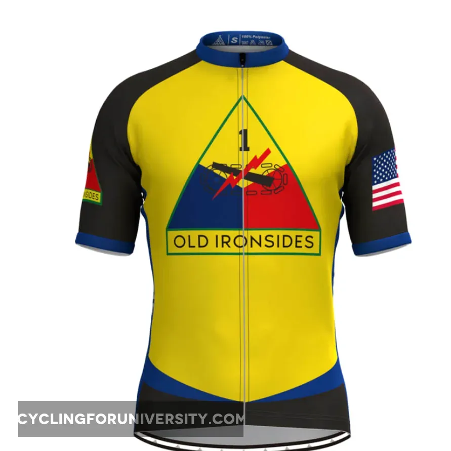 1st Armored Division Men's Cycling Jersey For Sale