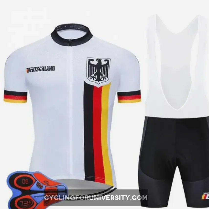 Team Germany Cycling Jersey Set Outlet