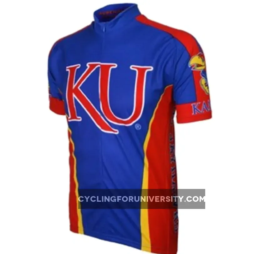 KU University Of Kansas Jayhawks Cycling Jersey To Buy