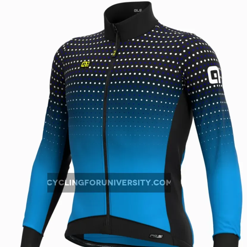 ALE' Bullet DWR PRS Blue Long Sleeve Jersey,