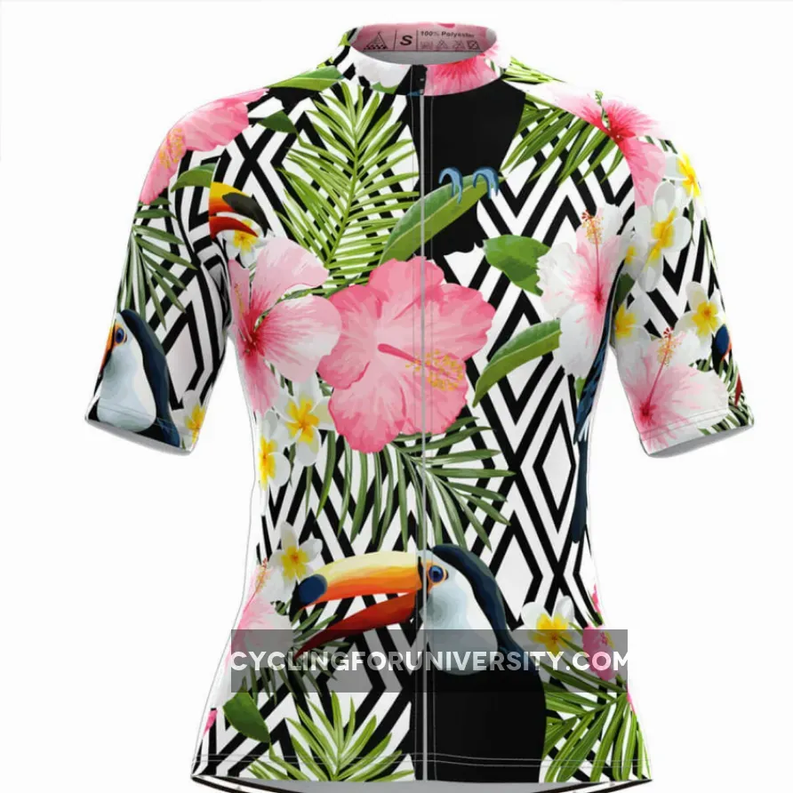 Women's Toucans Aloha Hawaiian Cycling Jersey Online