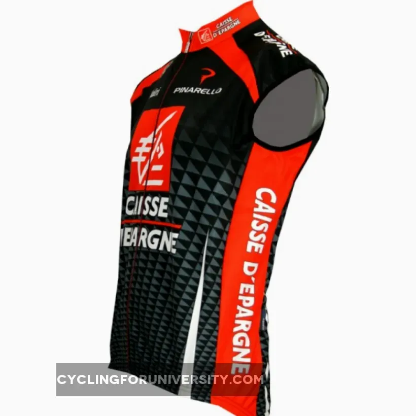 Caisse d'Epargne 2010 Radsport-Profi-Team - Sleveless jersey Vest