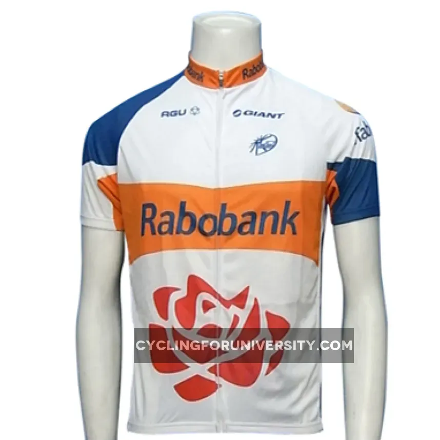 2011 Team Rabo Bank Cycling Short Sleeve Jersey Ride For The Roses