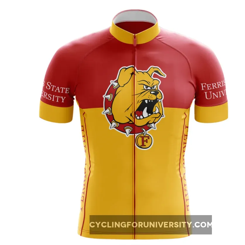 Ferris State University V2 - Men's Cycling / Jersey Only