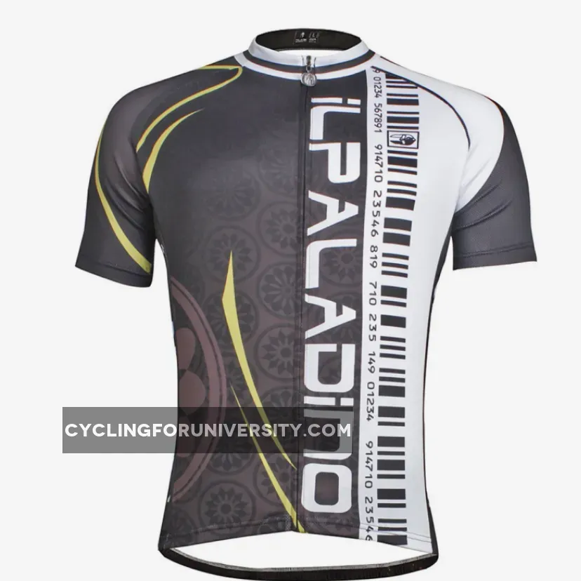 Bar Codes Men's Cycling Bicycling Jersey Short Sleeve Summer T-shirt NO.780