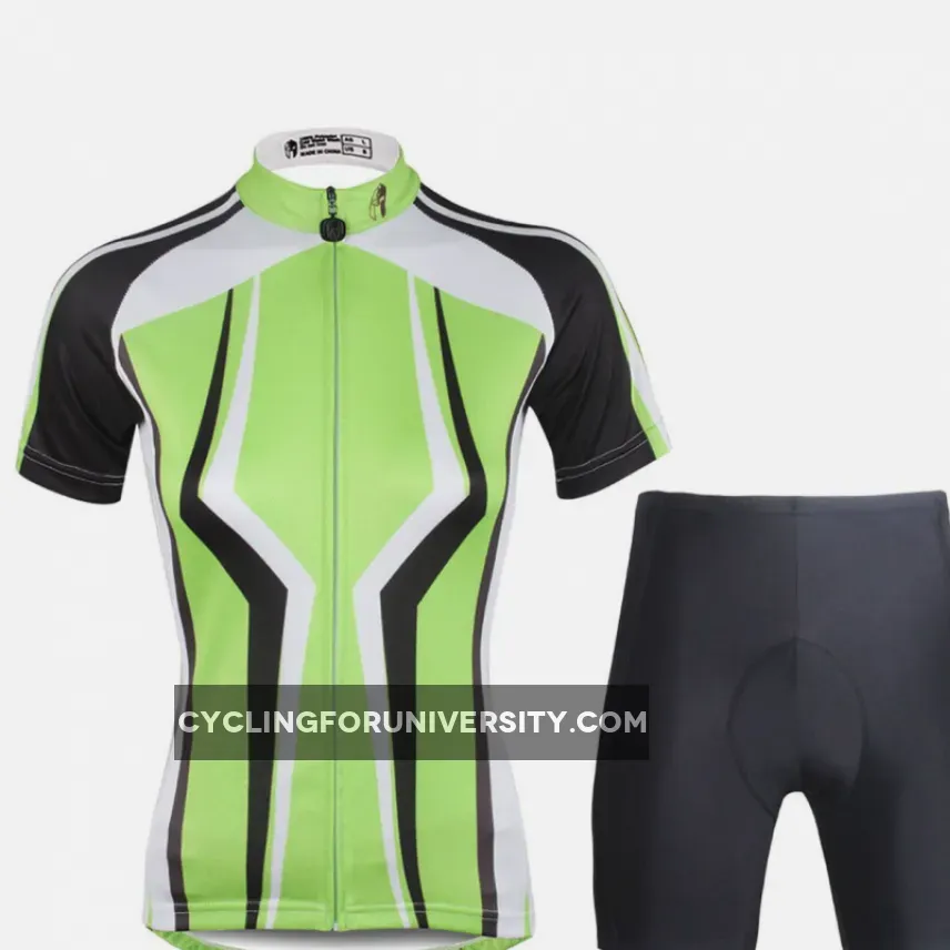 Ilapaladino Fluorescent Green Woman's Short/Long-sleeve Cycling Shirt Bike Jersey Bicycling Suit Pro Cycle Clothing Racing Apparel Outdoor Sports Leisure Biking T-shirt NO.713