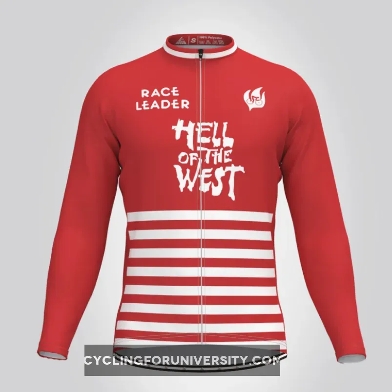 Hell of The west American Flyers Men's LS Cycling Jersey