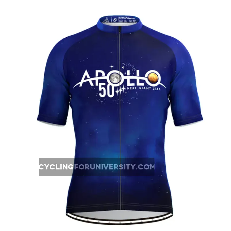 Apollo 11 50th Anniversary Men's Cycling Jersey Blue Online