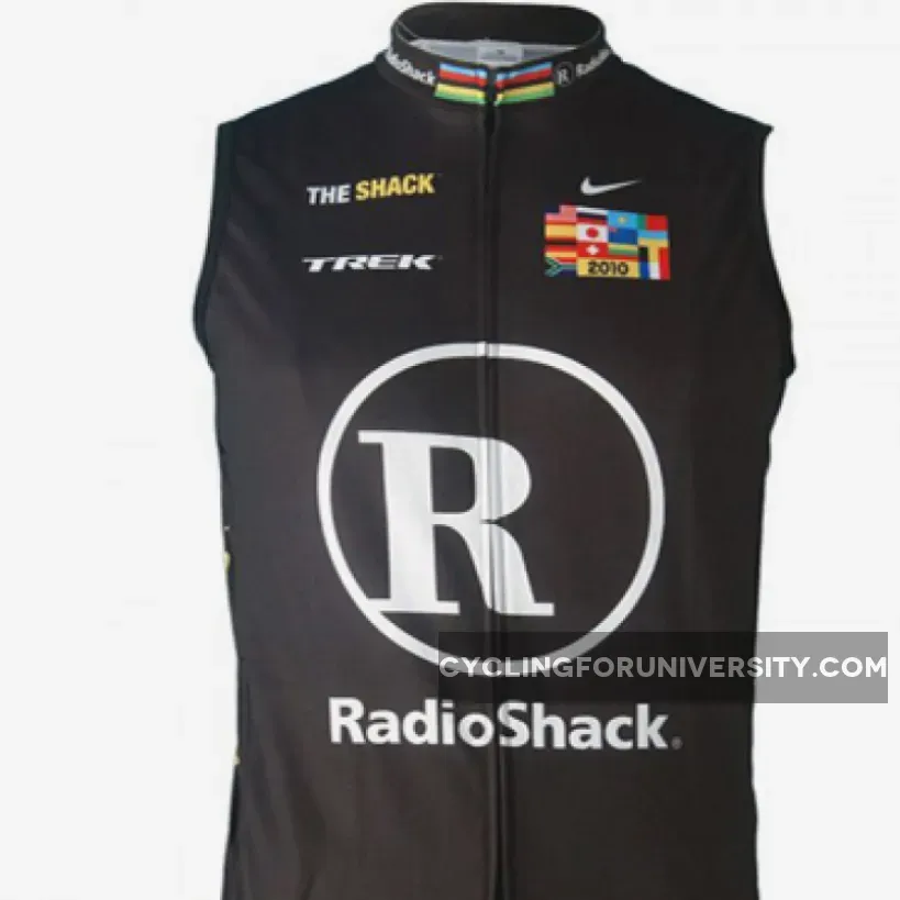 2010 Team RadioShack Last 28 Days Cycling Sleeveless Vest