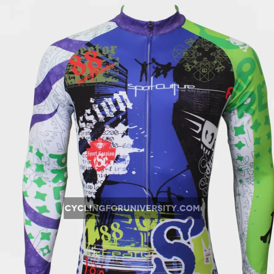 ILPALADINO 88 Men's Professional MTB Cycling Jersey Breathable and Quick Dry Comfortable Bike Shirt for Spring Autumn NO.376