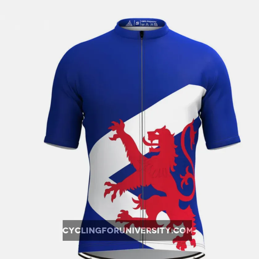 Scotland Lion Flag Men's Cycling Jersey For Sale