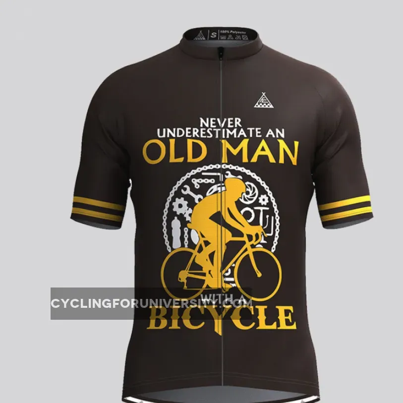 Men's Old Man Cycling Jersey - V2 Brand New