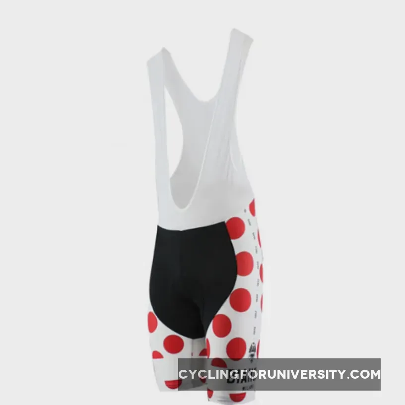 Bianchi Polka Dot - Tour de France Cycling Bib Shorts