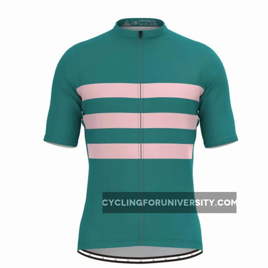 Men's Classic Stripe Jersey - Green/Pink Restock
