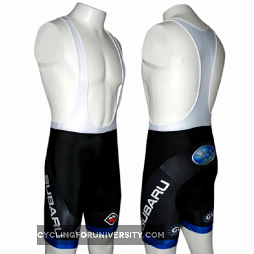 2010 Subaru Black Cycling Bib Shorts New Releases