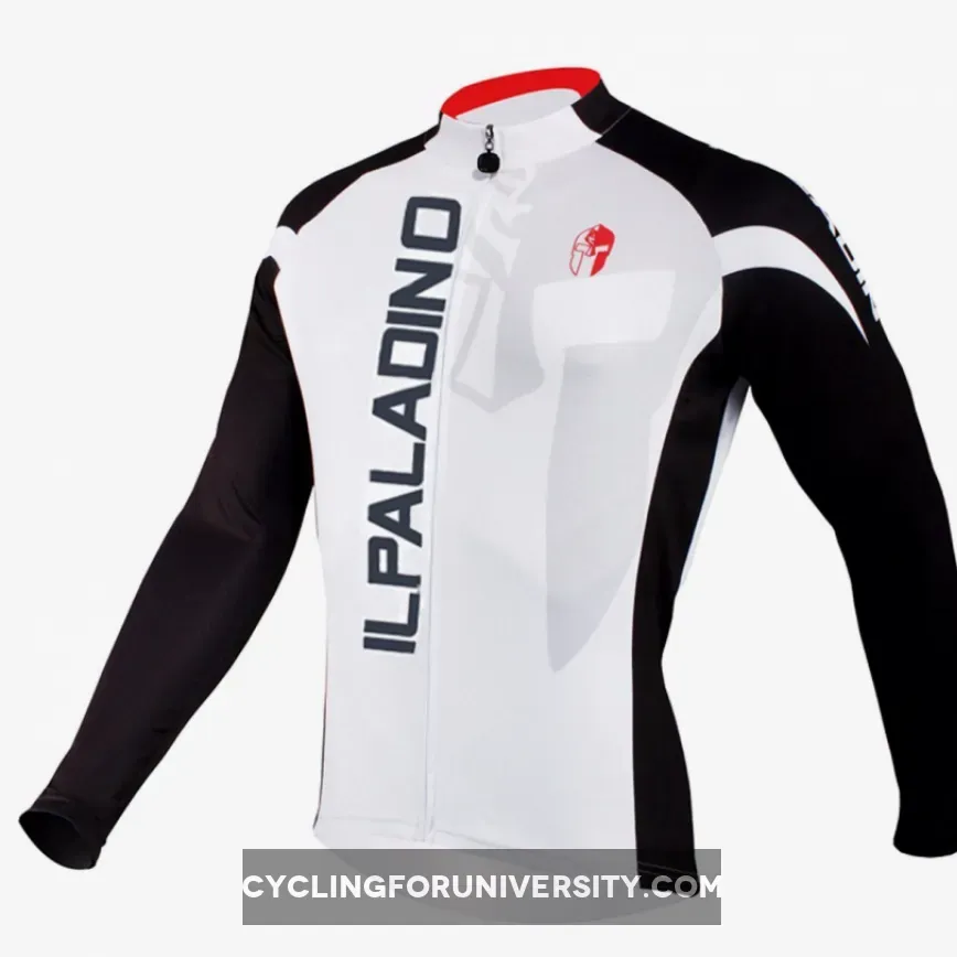 Men's Black-sleeve Long-sleeves Cycling Jersey Fall Autumn 002