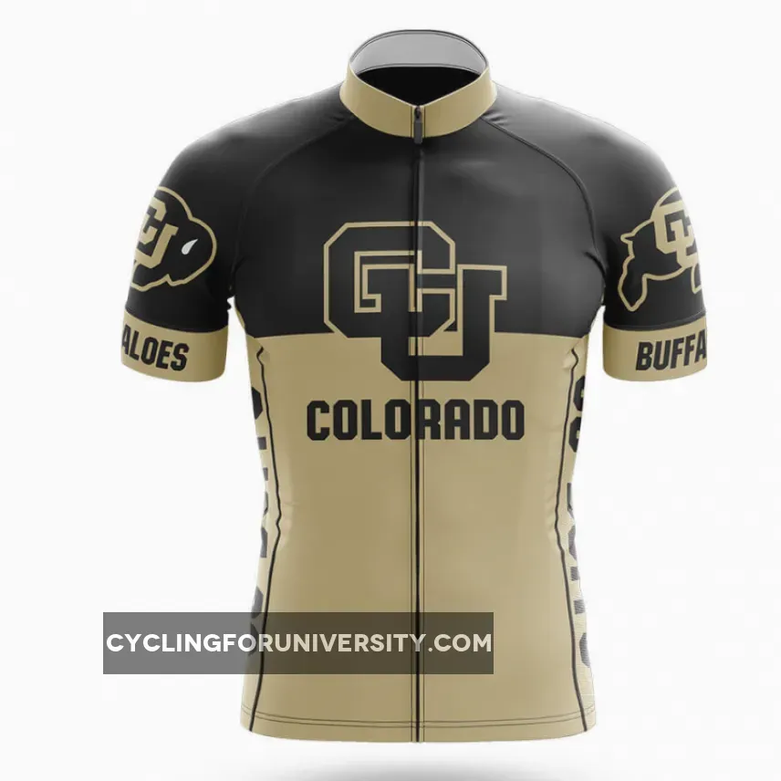 University of Colorado Boulder V2 - Men's Cycling / Jersey Only #Boulder Bibs