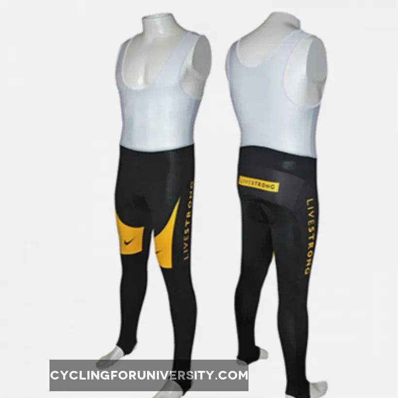 2009 Livestrong Cycling Winter Bib Tights Outlet