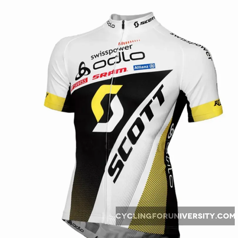 2013 SCOTT - SWISSPOWER MTB RACING TEAM Short Sleeve Jersey