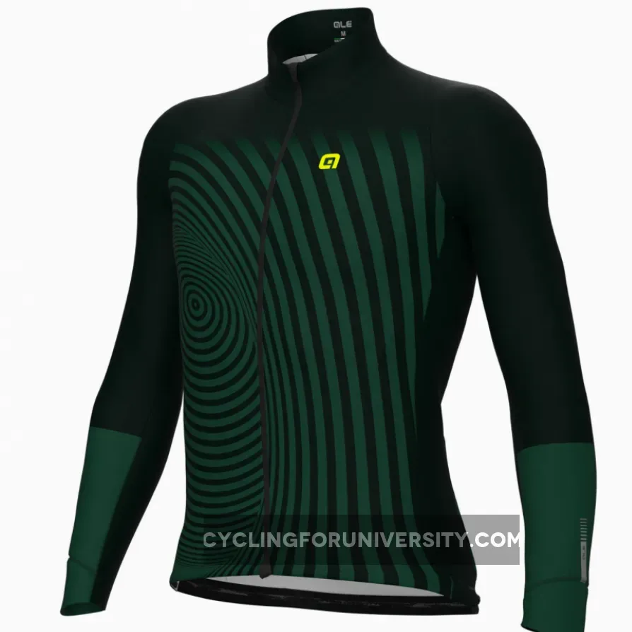 Ale PRR Green Digital Long Sleeve Jersey - Green For Sale