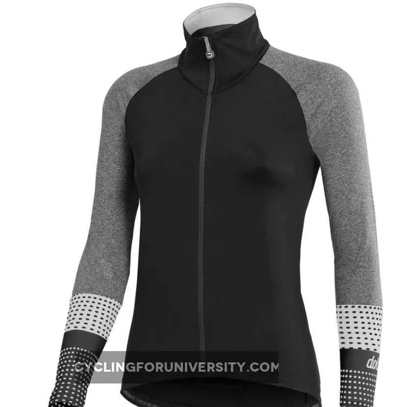 Dotout Fly Woman Long Sleeves Jersey - Black Brand New