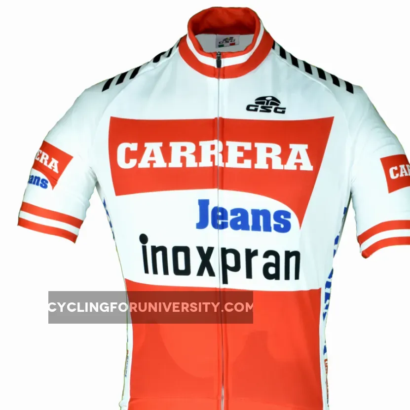 Carrera Retro Inoxpran White Jersey, To Buy CAR20J1